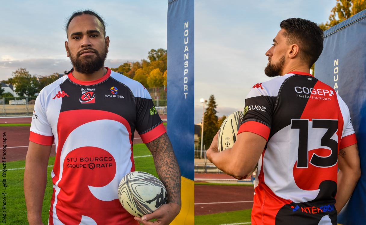 Le Bourges XV à un nouveau maillot !