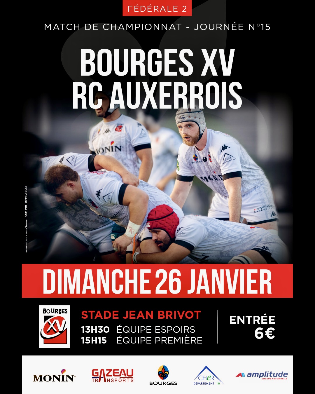Prochain match à domicile
